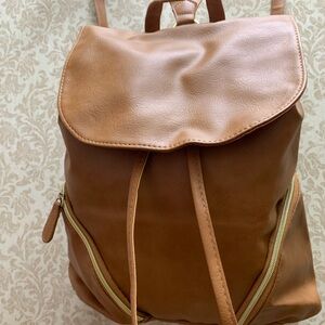 Elegant Tan Backpack